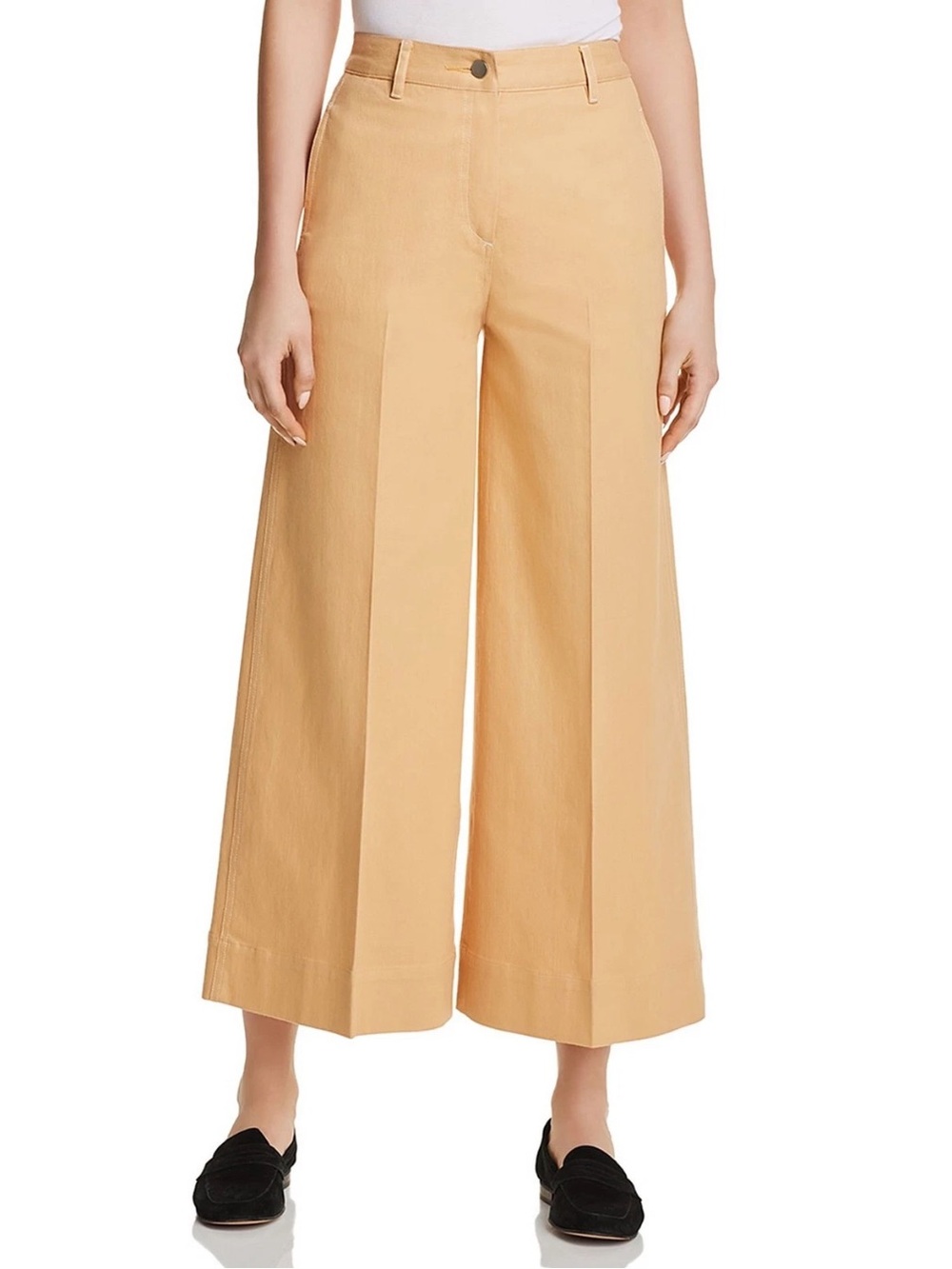 Elizabeth and James Wide-Leg Cropped Pants